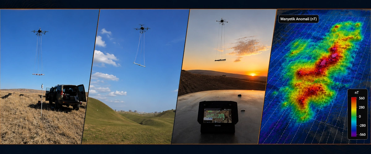 Drone Manyetik Araştırma