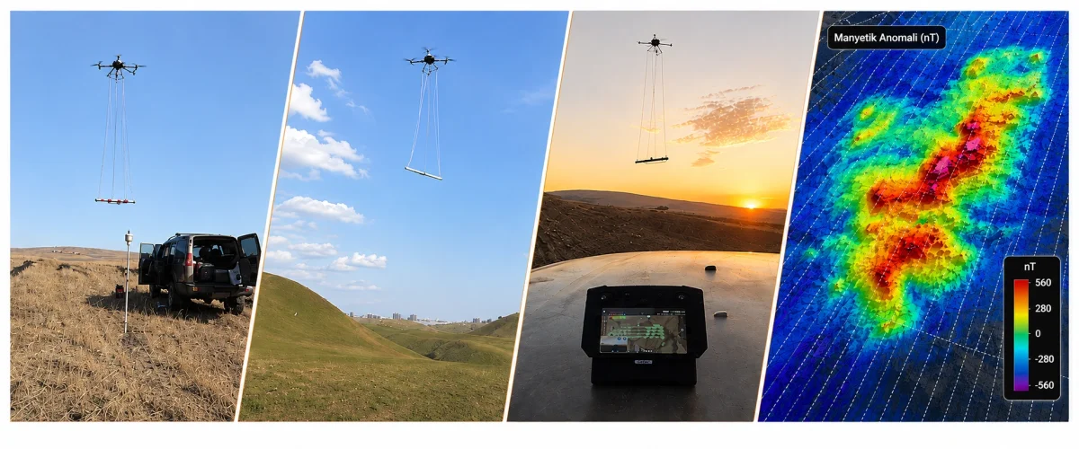 Drone Manyetik Araştırma